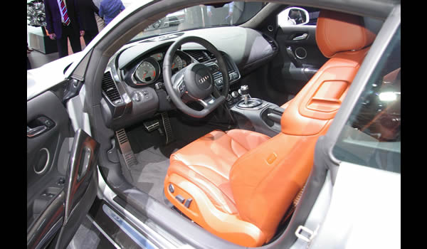 AUDI R8 Supercar  interior